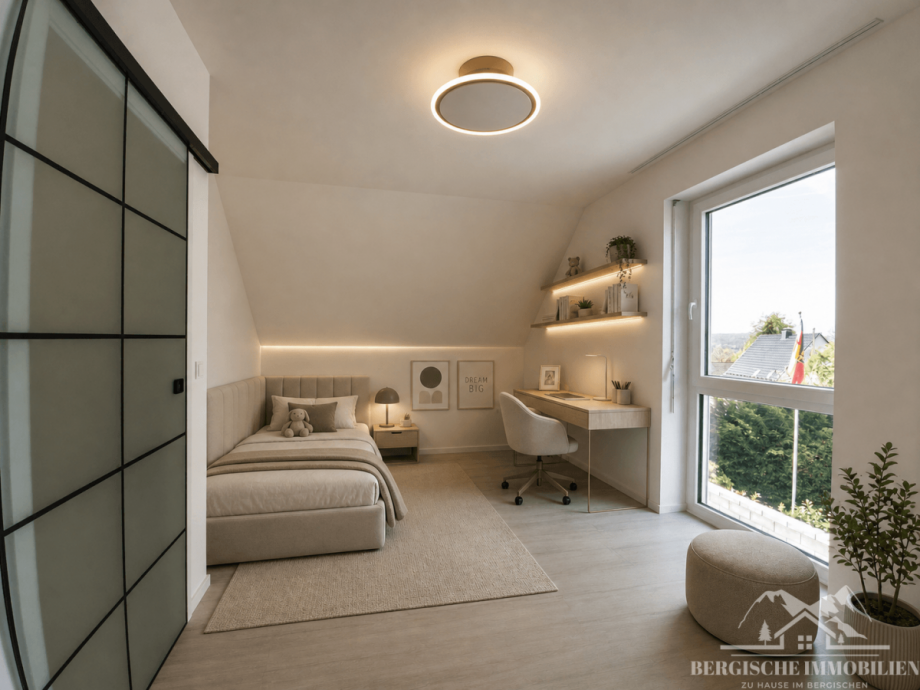 Schlafzimmer - M�blierungsvorschlag Doppelhaush�lfte Waldbr�l