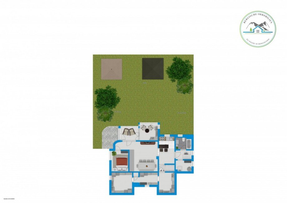 Au�enbereich - Garten Einfamilienhaus Wiehl