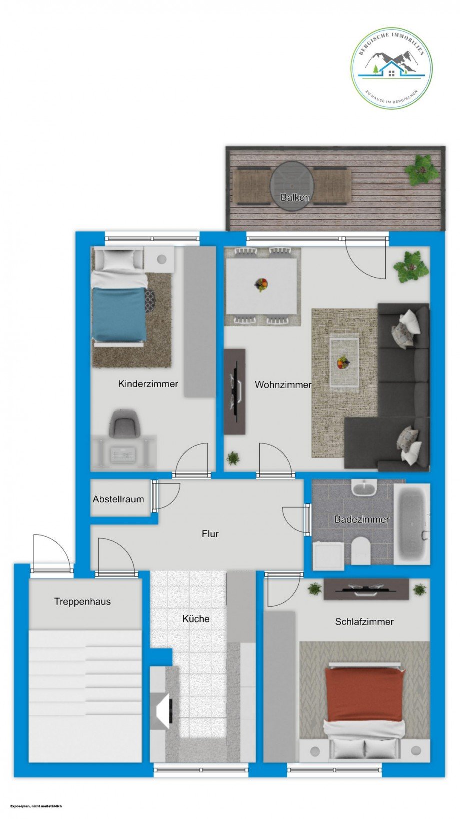 Grundriss Etagenwohnung Waldbr�l