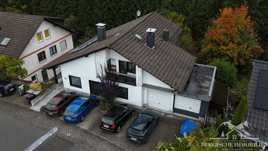 Luftbild Ost Erdgeschosswohnung Wiehl