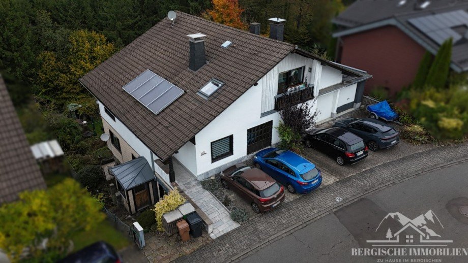 Luftbild West Etagenwohnung Wiehl