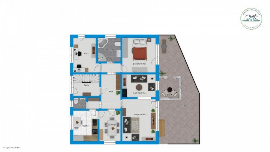 GR - Erdgeschoss Zweifamilienhaus Gummersbach