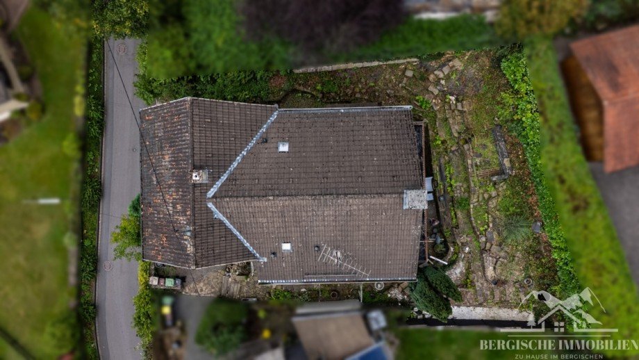 Luftbild Dach Zweifamilienhaus Engelskirchen