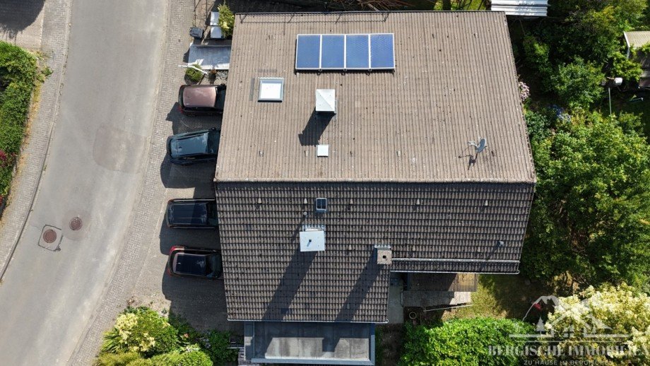 Luftbild Dach Einfamilienhaus Wiehl