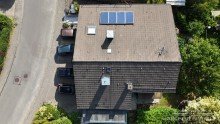 Luftbild Dach Fast wie ein Einfamilienhaus - Moderne Familienwohnung mit viel Platz in Drabenderh�he